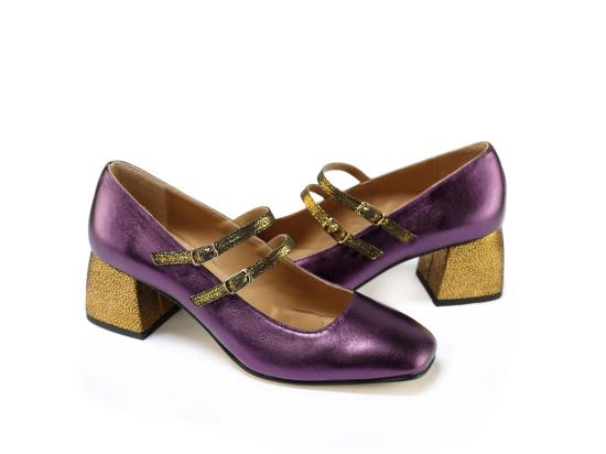 25FW 톤구 힐/펌프스 GITA VIOLA ORO