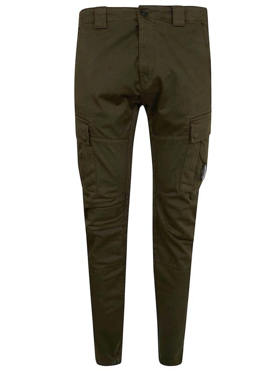 26SS 씨피 컴퍼니 스트레치 새틴 카고 팬츠 RSCMPA743A 005694G 683 IVY GREEN