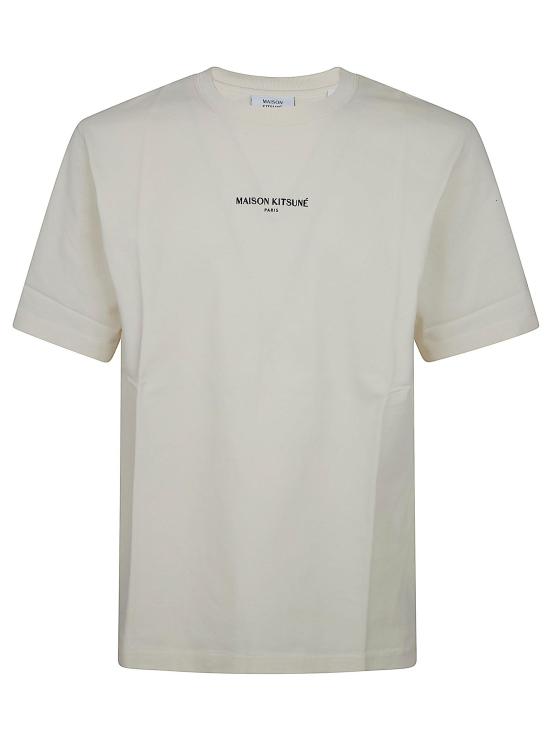 26SS 메종키츠네 파리 컴포트 티셔츠 QM00100KJ7025 0063 NOBLE BEIGE NUDE NEUTRALS