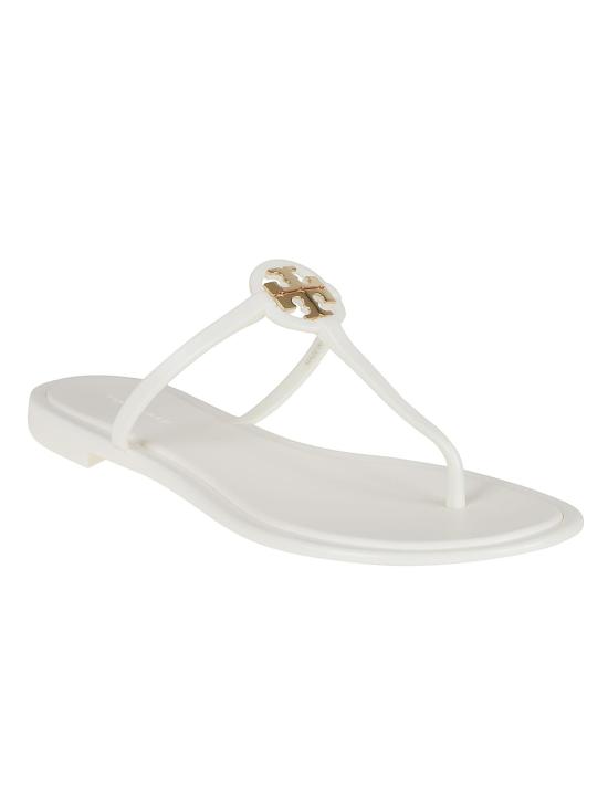 26SS 토리버치 샌들 166808 MINI 101 IVORY GOLD WHITE - TORY BURCH