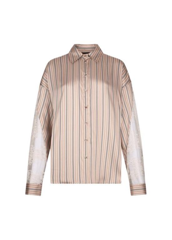 26SS 리우조 셔츠 CA6119 TS555 P9577 MARRONE MIX STRIPE