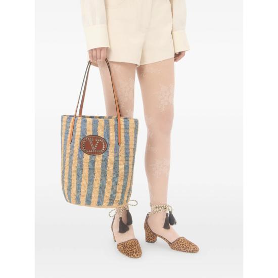 26SS 발렌티노 가라바니 토트백 8W2B0R37UHK C8C NEUTRALS BLUE - VALENTINO GARAVANI