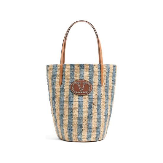 26SS 발렌티노 가라바니 토트백 8W2B0R37UHK C8C NEUTRALS BLUE