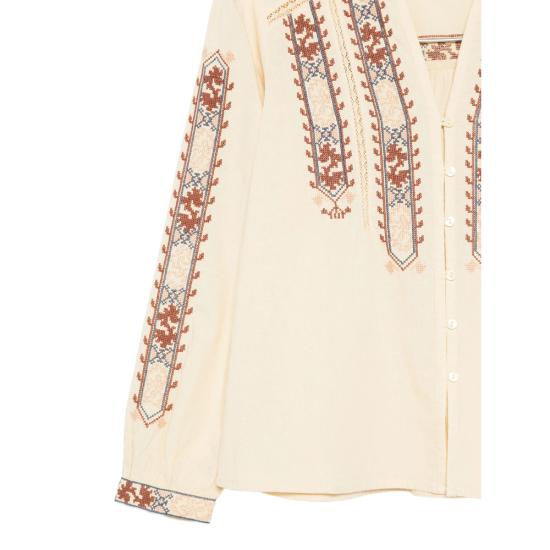 26SS 바쉬 블라우스 FAUSTINA VANIL NEUTRALS - BA&SH