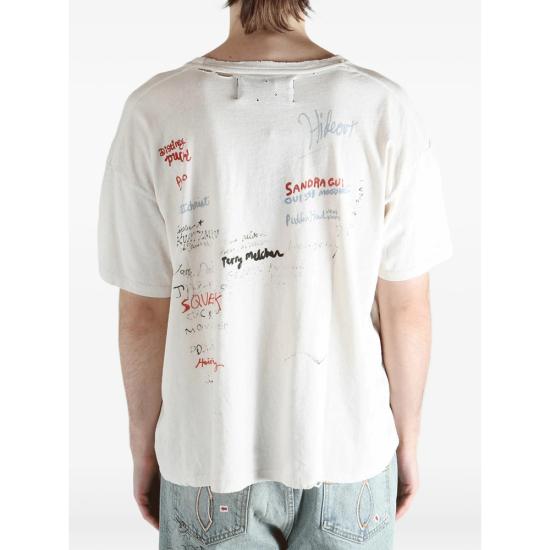 26SS 팔리 할리우드 반팔 티셔츠 2U007Q1010 VICRE WHITE - PALY HOLLYWOOD