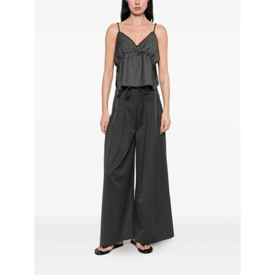 26SS La Piscine 민소매 티셔츠 LS261WT010 RA013 102 GREY - OTHER BRANDS