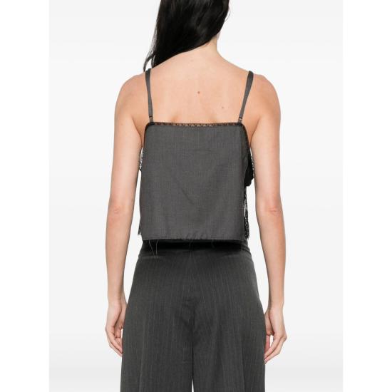 26SS La Piscine 민소매 티셔츠 LS261WT010 RA013 102 GREY - OTHER BRANDS