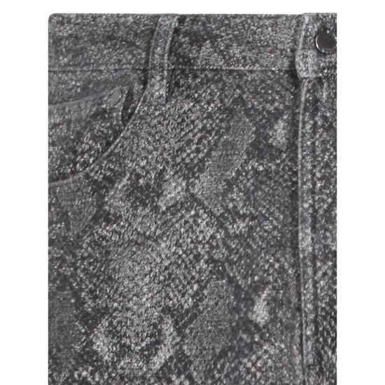 26SS 데일리 페이퍼 팬츠 2610003 SNAKE OVER DENIM GREY BLACK - DAILY PAPER