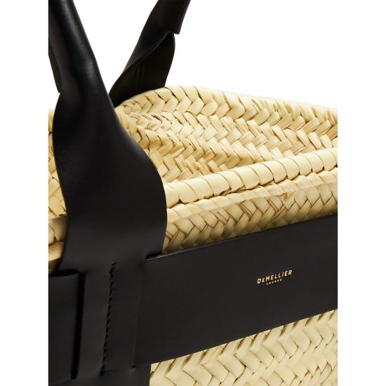 26SS 드멜리어 토트백 D91 SANTORINI NABLK NEUTRALS BLACK - DEMELLIER