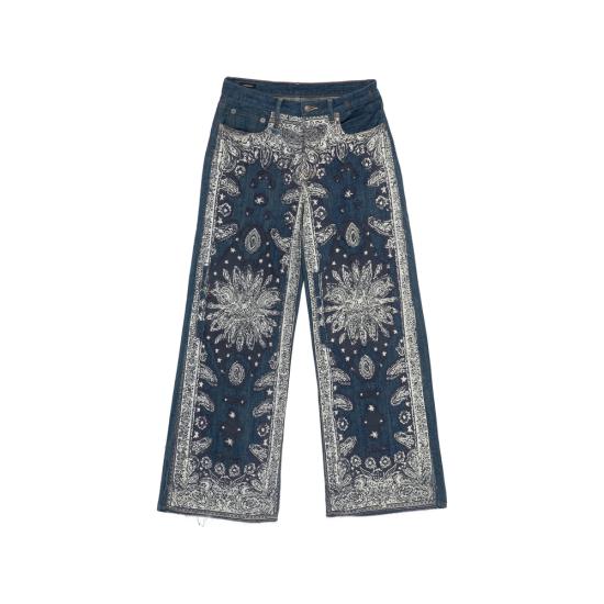 26SS 알13 데님 팬츠 R13WD229 D445B BLUE