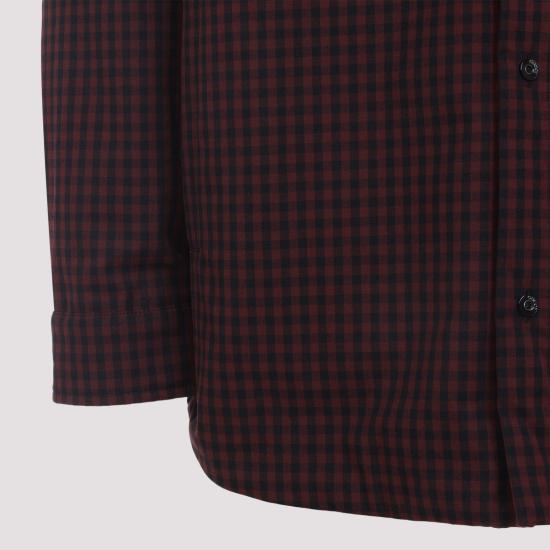 26SS 구찌 체크 깅엄 패딩 자켓 셔츠 836251 Z7ATD 5333 PURPLE BLACK RED - GUCCI