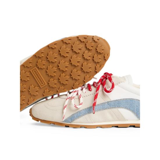 26SS 디스퀘어드2 스니커즈 SNM0486 23808840 M2887 NEUTRALS WHITE - DSQUARED2