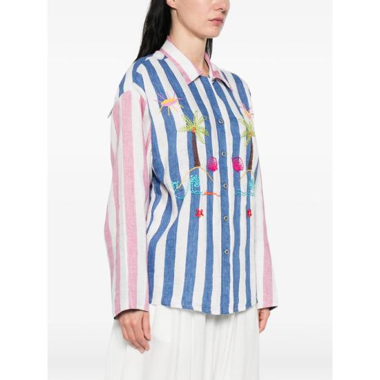 26SS 수산나 블루 셔츠 GARDENIA GB52 BLUE WHITE - SUSANNA BLU