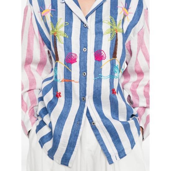 26SS 수산나 블루 셔츠 GARDENIA GB52 BLUE WHITE - SUSANNA BLU