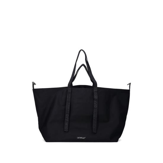 26SS 오프화이트 토트백 OMNA20SC99FA B001 1001 BLACK - OFF WHITE