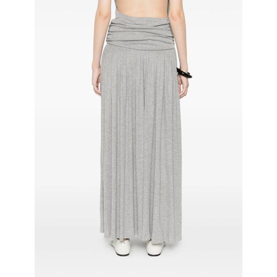 26SS 아야 뮤즈 롱 스커트 AMR2632 GRAY GREY - AYA MUSE