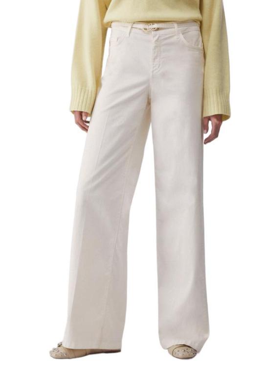 26SS 리우조 스트레이트 팬츠 WA6274 T9257 X0760 CREAM - LIU JO