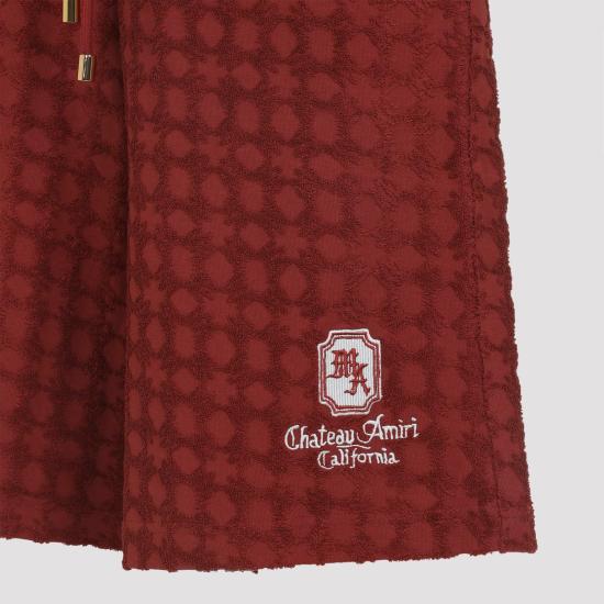 26SS 아미리 숏팬츠 AMBMSO1042 590 TERRACOTTA RED - AMIRI