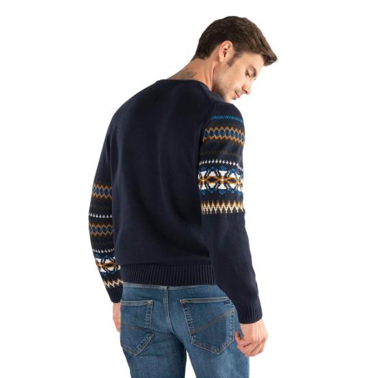  하몬트앤블레인 긴팔 티셔츠 HRI475030906 801 BLU BLUE - HARMONT & BLAINE