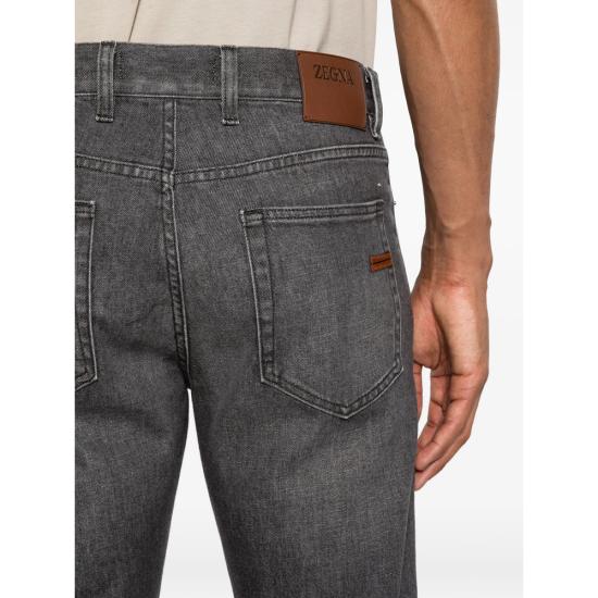 26SS 에르메네질도제냐 데님 팬츠 RUHIB5S3 CITY 001 GREY - ERMENEGILDO ZEGNA