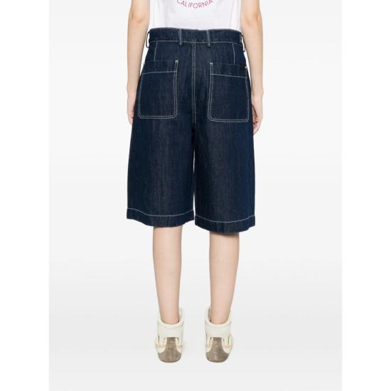 26SS 세븐포올맨카인드 숏팬츠 7T6Y0U03 WIDE LEG 3BJ BLUE - 7 FOR ALL MANKIND