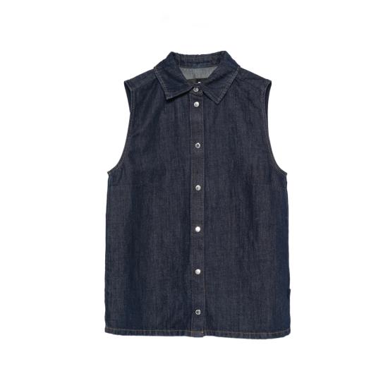 26SS 세븐포올맨카인드 셔츠 7U7U0U03 SLEEVELESS BUM BLUE