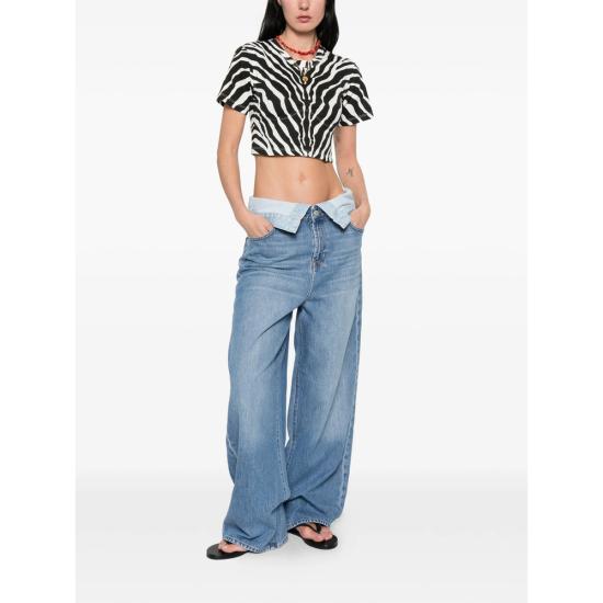 26SS 세븐포올맨카인드 데님 팬츠 7U7D0E52 DOUBLE LAY 3DI BLUE - 7 FOR ALL MANKIND