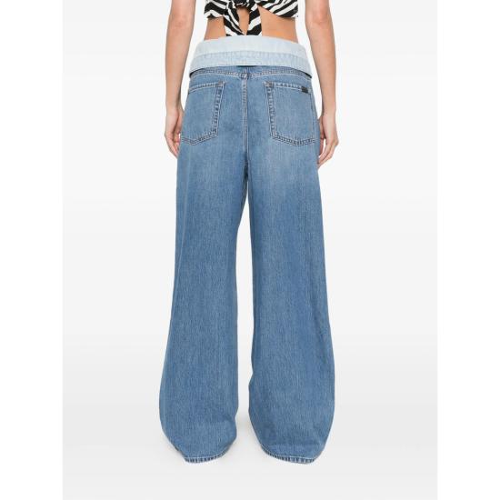 26SS 세븐포올맨카인드 데님 팬츠 7U7D0E52 DOUBLE LAY 3DI BLUE - 7 FOR ALL MANKIND