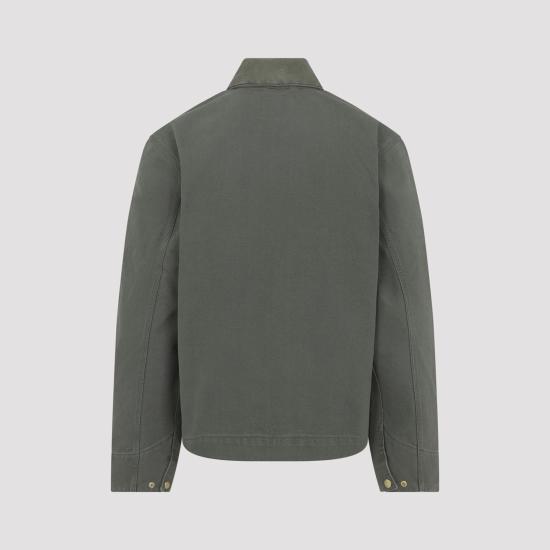 26SS 칼하트 WIP 스톤 캔버스 디트로이트 자켓 I0348193MA4O03 LEAF LEAF GREEN - CARHARTT WIP