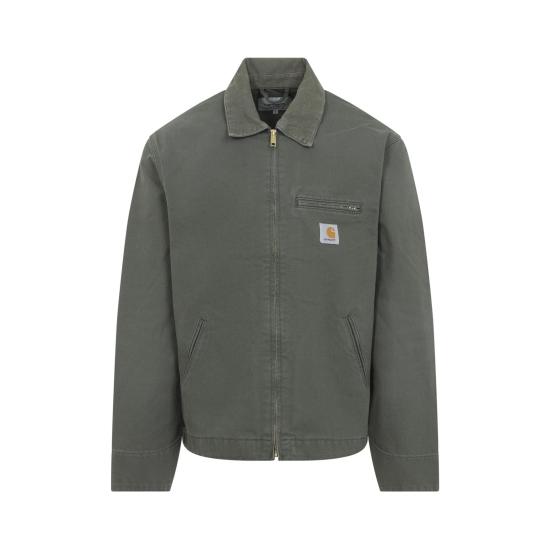 26SS 칼하트 WIP 스톤 캔버스 디트로이트 자켓 I0348193MA4O03 LEAF LEAF GREEN