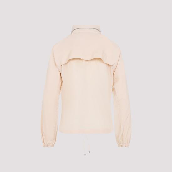 25FW 버버리 나일론 코튼 자켓 8101272 C1789 TEACUP NUDE NEUTRALS - BURBERRY