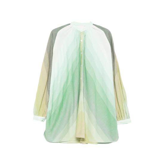 26SS Marrakshi Life 미디 원피스 HS25 036 STR27 GREEN YELLOW