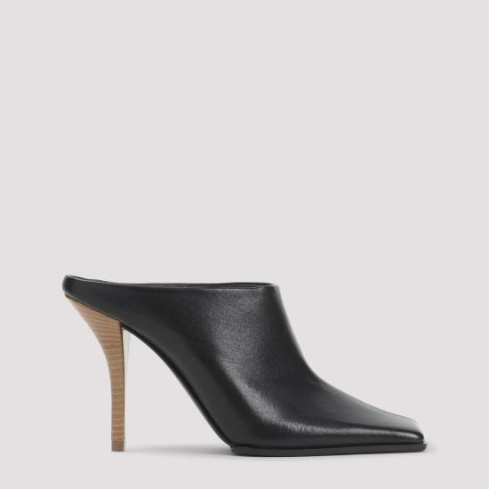 26SS 알라이아 뮬/슬리퍼 AA3M2015I106 999 NOIR BLACK - ALAIA