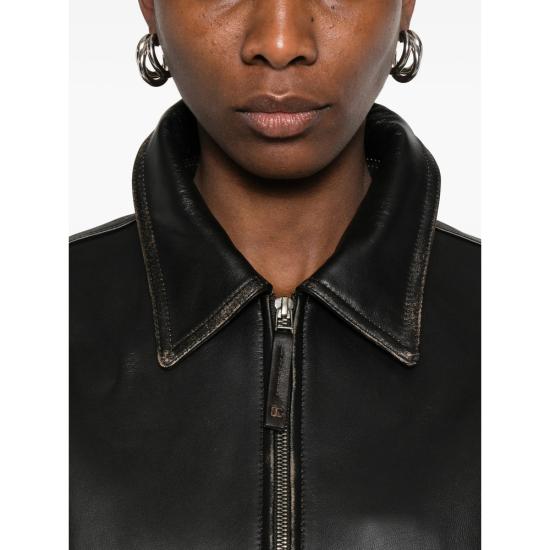 26SS 로우클래식 가죽 자켓 LCPS26JA01374 BLACK - LOW CLASSIC