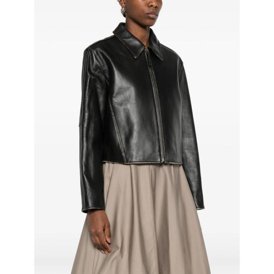 26SS 로우클래식 가죽 자켓 LCPS26JA01374 BLACK - LOW CLASSIC