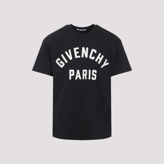 26SS 지방시 폴로 티셔츠 BM71NK3YRS 004 BLACK WHITE - GIVENCHY