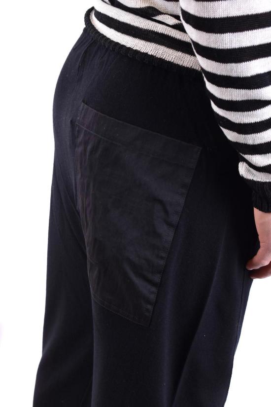  이자벨베네나토 스트레이트 팬츠 UK102S2201 BLACK - ISABEL BENENATO