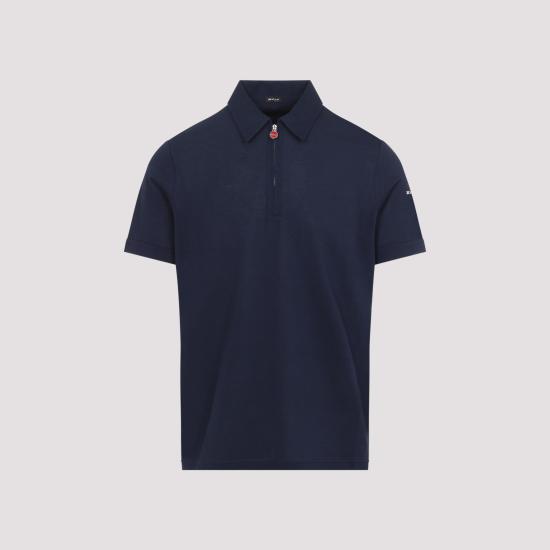 26SS 키톤 폴로 티셔츠 UMK087703000 BLU NAVY BLUE - KITON
