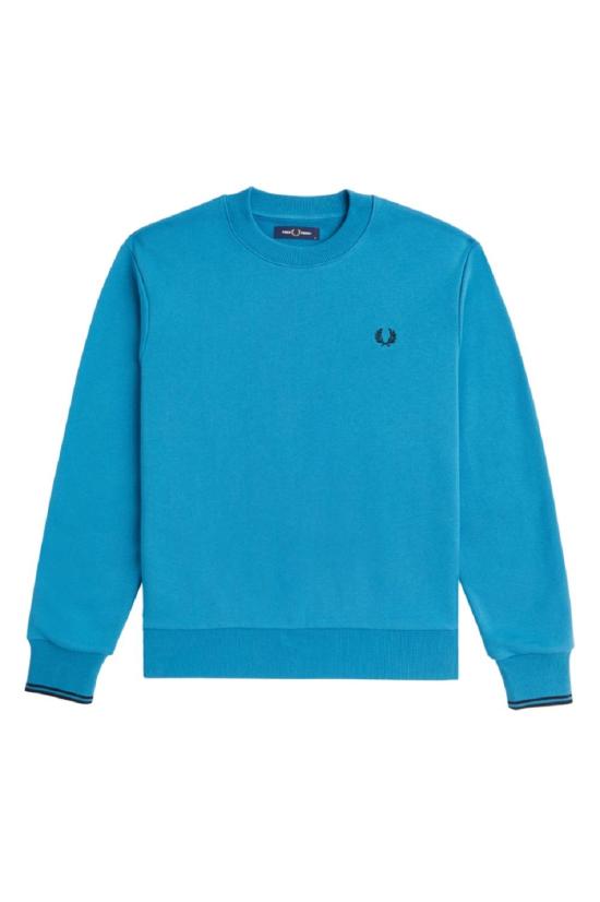  프레드페리 긴팔 티셔츠 M7535 V35 BLU BLUE