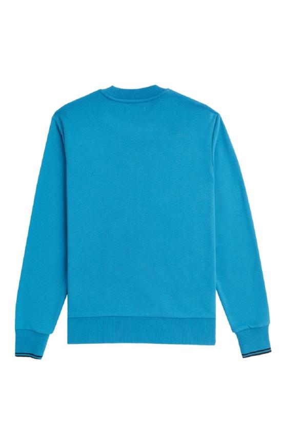  프레드페리 긴팔 티셔츠 M7535 V35 BLU BLUE - FRED PERRY