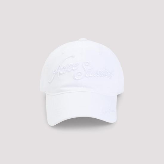 26SS 아크네 스튜디오 모자 C40416 100 WHITE - ACNE STUDIOS