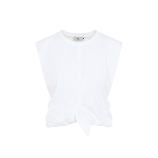 26SS 엘리자베타프랜치 반팔 티셔츠 MA01161E2 270 GESSO WHITE