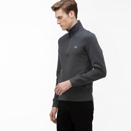  라코스테 긴팔 티셔츠 SH8891 S5T GRIGIO GREY - LACOSTE
