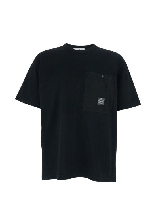 26SS 스톤 아일랜드 폴로 티셔츠 L1S152100004S0115 V0029 BLACK