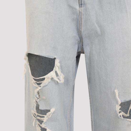 26SS 발렌시아가 스트레이트 팬츠 849951 TTWA3 4200 LIGHT BLUE - BALENCIAGA