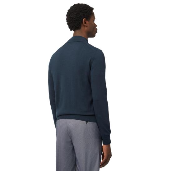  하몬트앤블레인 긴팔 티셔츠 HRL080030075 828 BLU BLUE - HARMONT & BLAINE