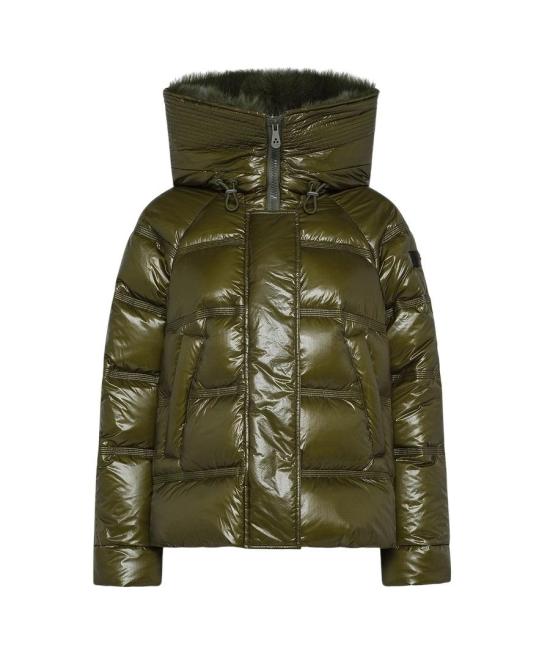 25FW 페트레이 숏패딩 TAKAN MID FUR 689 VERDE GREEN