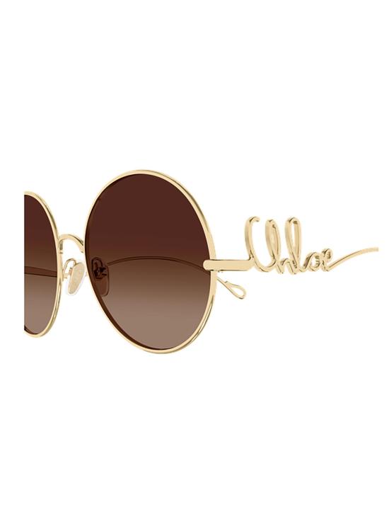 26SS 끌로에 선글라스 CH0329S 002 GOLD GOLD BROWN - CHLOE