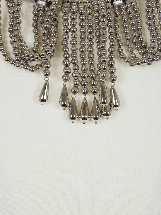 26SS 파코라반 탑 26PMTO185ML0334 P255 CREAM NUDE NEUTRALS