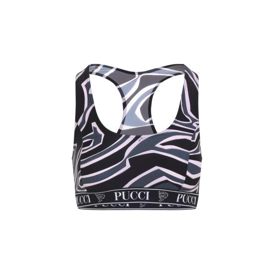 25FW 푸찌 탑 5UTP55 5U855 052 BLACK PINK